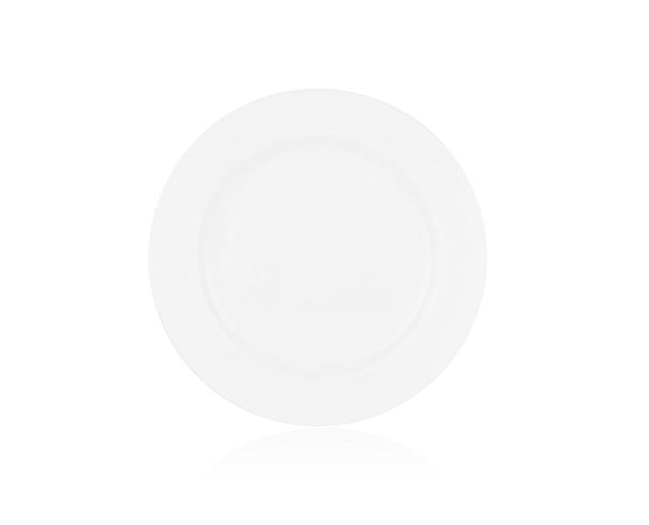 Тарілка пиріжкова Ardesto Prato, 18 см, порцеляна, білий