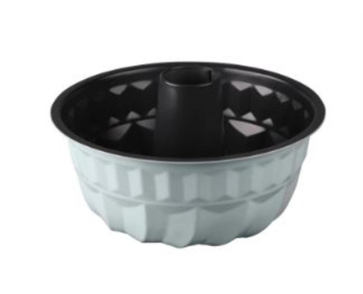 Форма для випікання кексу Ardesto Tasty baking, 22х11,6 см, вуглецева сталь, кругла, сіро-блакитний