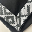 Скатертина кухонна Код Незламної Нації, 110х140 см, біло-чорний, ТМ Sound Sleep, Україна