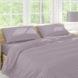 Комплект постельного белья Stripy Seafog, бязь, полуторный, ТМ Sound Sleep, Украина