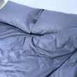 Комплект постільної білизни Monoton Grey, ранфорс, полуторний,ТМ Sound Sleep, Україна