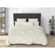 Набор постельного белья Rhomb Beige, бязь, полуторный, ТМ Sound Sleep, Украина