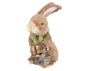 Фігурка Кролик з корзинкою, 25 см