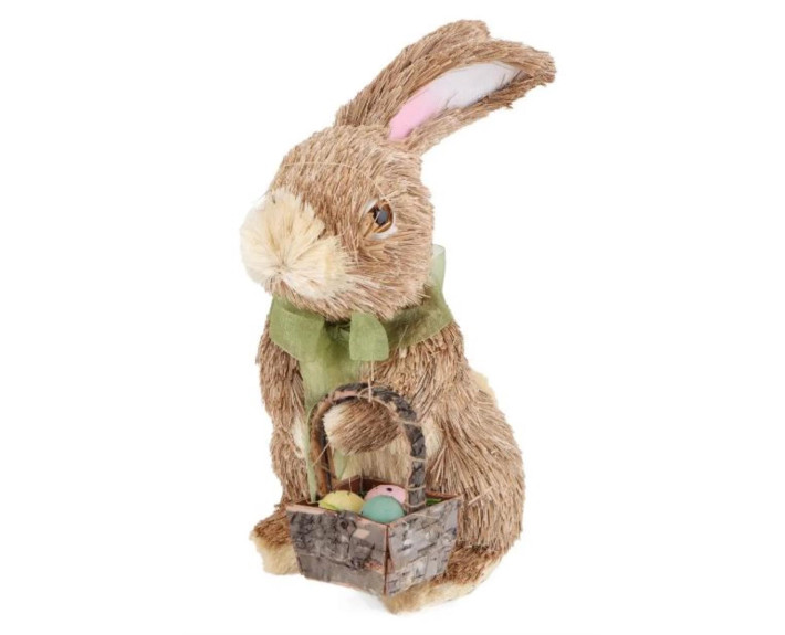 Фігурка Кролик з корзинкою, 25 см