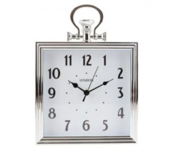 Годинник Елегант, 24*33 см, білий/чорний