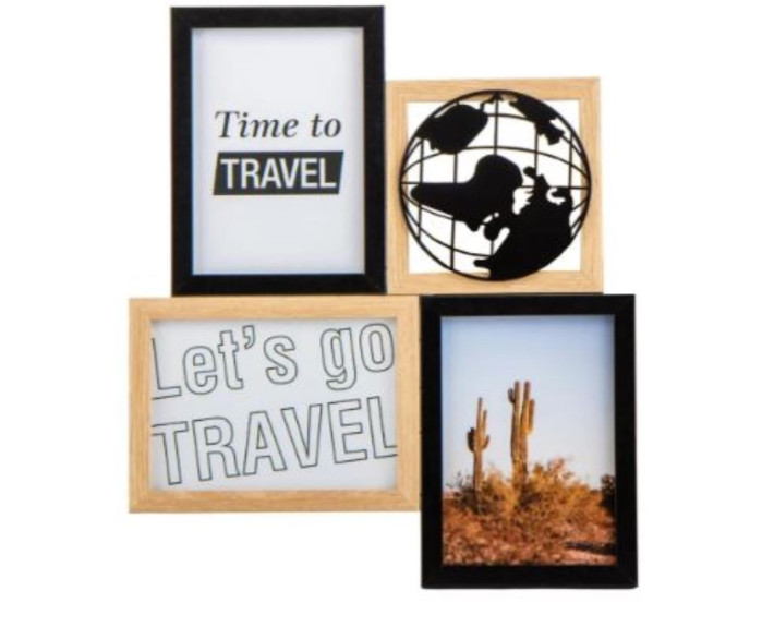 Фотоколаж Travel, 34,3*39,5 см