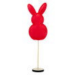 Декор Зайчик на пеньочку (неопрен) 12 см, в асортименті кольоровий