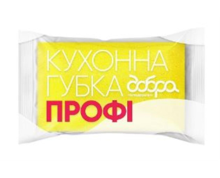 Губка кухонна металізована 1шт./уп.ПРОФІ