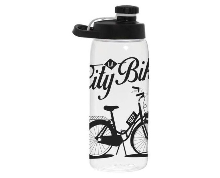 Пляшка пластикова для води, спорт, 1000 мл,HEREVIN CITY BIKE Китай
