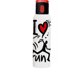 Пляшка пластикова для води, спорт, 500 мл, HEREVIN HANGER-I LOVE RUN Китай