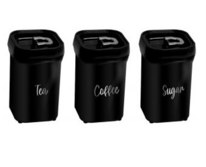 Контейнер пластиковий 1,1 л,HEREVIN BLACK TEA/COFFEE/SUGAR MIX  Китай