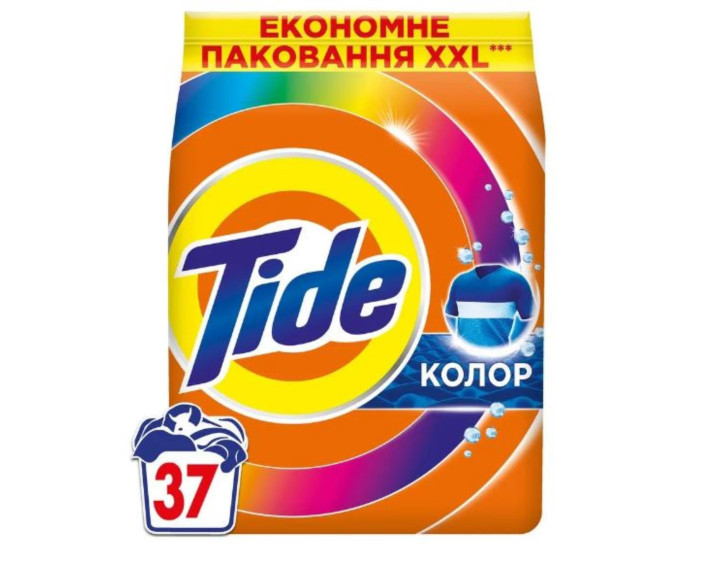 Порошок Автомат СМЗ  Аква-Пудра Колор, 5,4 кг, TIDE Чехія