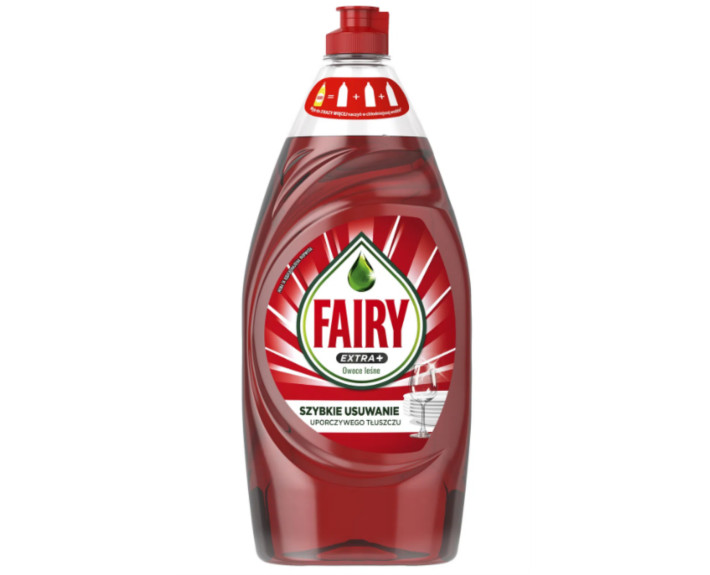 Засіб для миття посуду Екстра + Лісові ягоди 900 мл, FAIRY