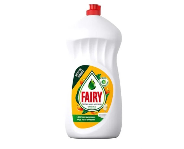 Засіб для миття посуду Апельсин та Лимонник 1500 мл, FAIRY
