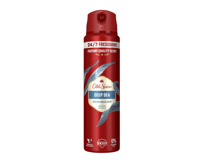 Дезодорант аэрозоль Deep Sea с запахом океана 150 мл, OLD SPICE Великобритания