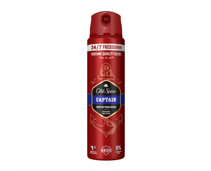 Дезодорант аэрозоль Captain 150 мл, OLD SPICE Великобритания