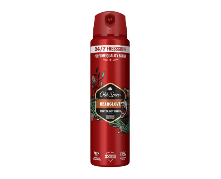 Дезодорант аэрозоль Bear Claw 150 мл, OLD SPICE Великобритания