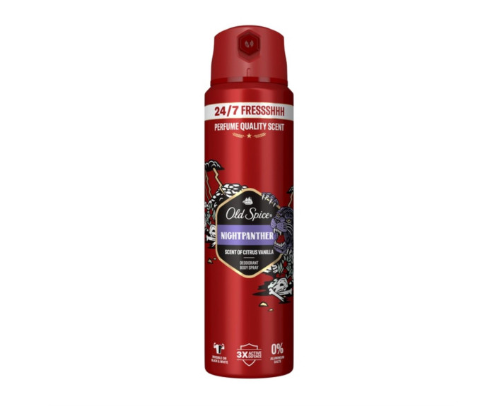 Дезодорант аерозоль Night Pantera 150 мл, OLD SPICE Великобританія