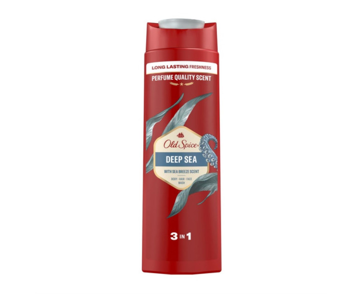 Гель для душа Deep Sea с минералами 400 мл, OLD SPICE  Франция