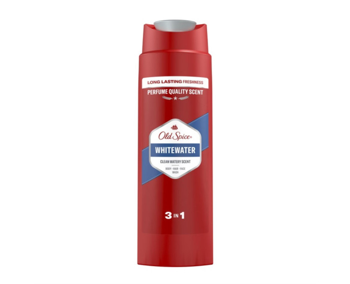 Гель для душу та шампунь 2в1 Whitewater 250 мл, OLD SPICE  Франція