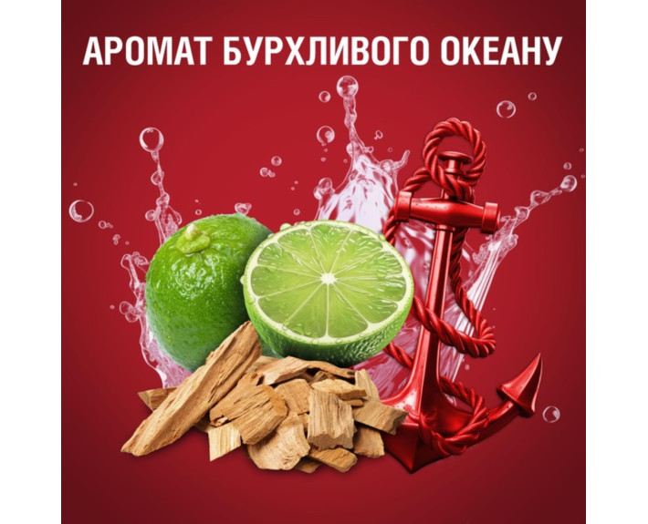 Гель для душу та шампунь 2в1 Captain 400 мл, OLD SPICE Франція