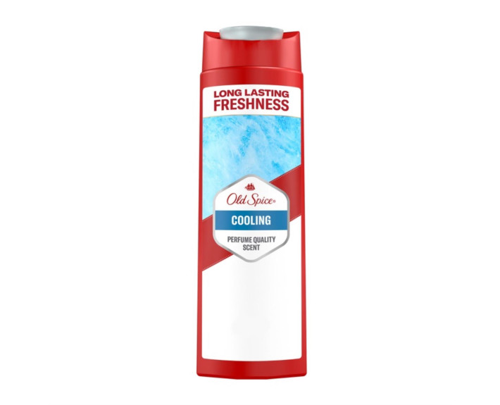 Гель для душу та шампунь 2в1 Освіжаючий 400 мл, OLD SPICE Франція