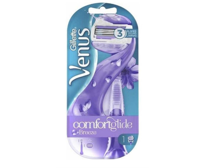 Бритва з 1 змінною касетою, Польща GILLETTE VENUS ComfortGlide Breeze