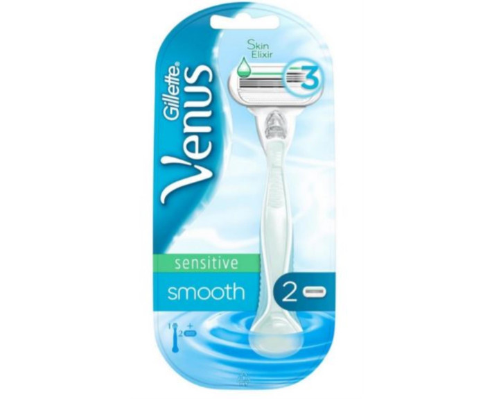 Бритва з 2 змінними касетами, Польща GILLETTE VENUS Smooth Sensetive