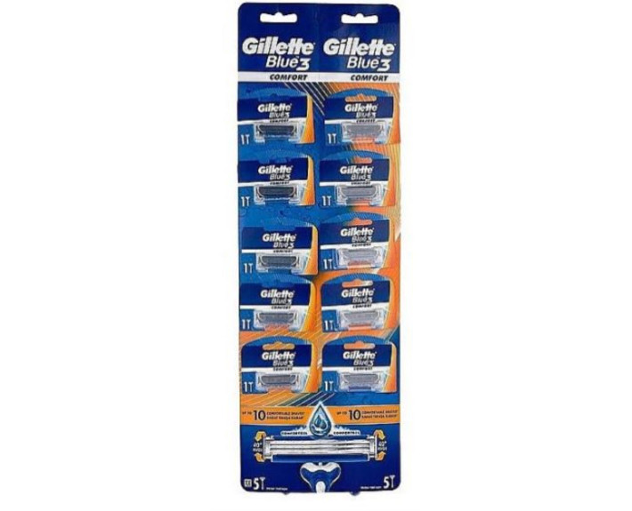 Бритвы одноразовые 10шт. GILLETTE BLUE 3 Comfort
