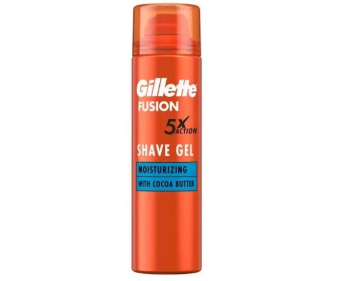 Гель для гоління Для чутливої шкіри, 200 мл, Великобританія GILLETTE FUSION