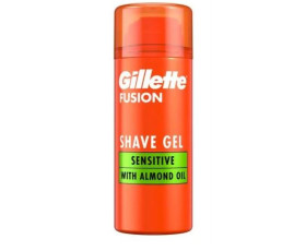 Гель для гоління Для чутливої шкіри, 75 мл,  GILLETTE FUSION Великобританія