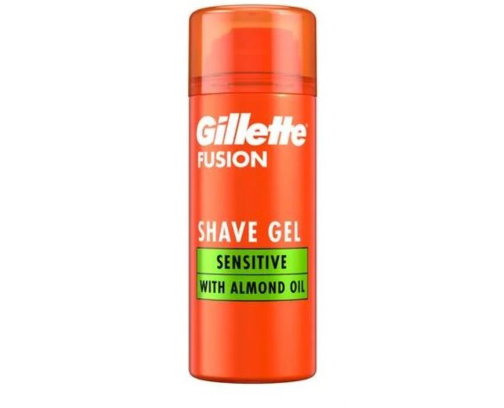 Гель для гоління Для чутливої шкіри, 75 мл,  GILLETTE FUSION Великобританія