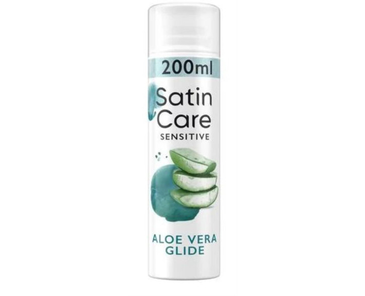 Гель для гоління Алое вера глайд, 200 мл, Великобританія GILLETTE SATIN CARE Sensetive