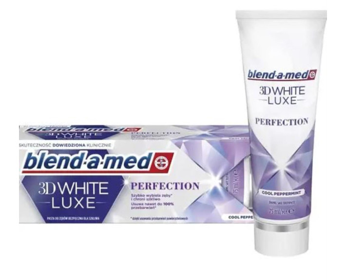 Зубна паста 3D White Luxe Довершеність 75 мл, BLEND A MED