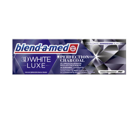 Зубна паста 3D White Luxe Довершеність з вугільним порошком 75 мл, BLEND A MED