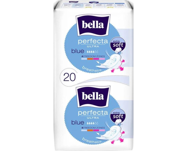 Гигиенические прокладки 20 шт., Bella Perfecta Ultra Blue