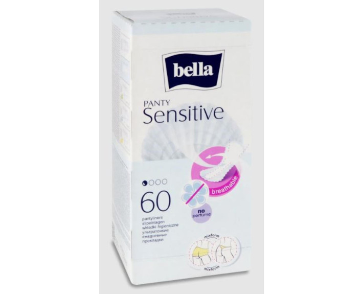 Ежедневные прокладки 50+10 шт., Bella Panty Sensitive