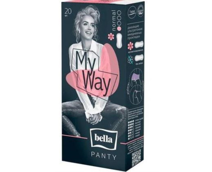 Ежедневные прокладки 20 шт., Bella Panty MyWay deo fresh