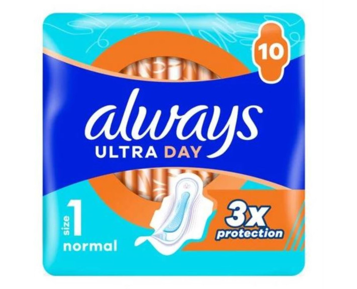 Прокладки гігієнічні ультратонкі ароматизован 10 шт.,ALWAYS Ultra Normal Single