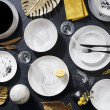 Тарелка десертная LUMINARC MARBLE WHITE 19 см, Франция