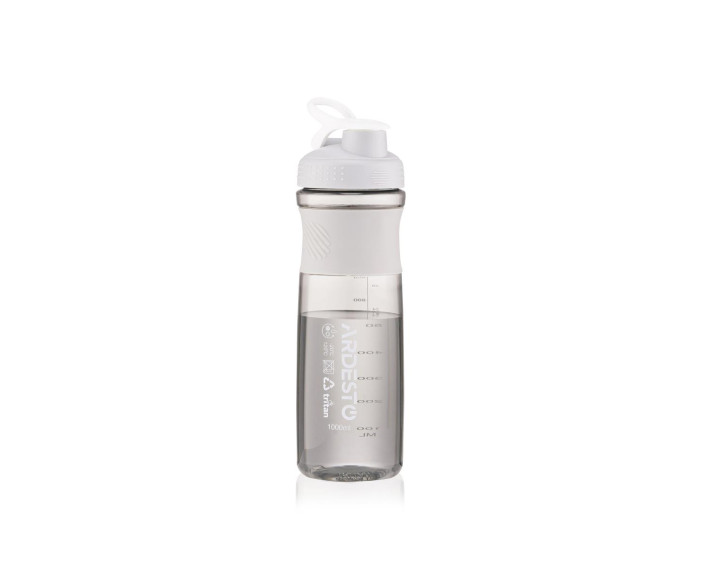 Бутылка для воды, 1000 мл, тритан, серый ARDESTO Smart bottle