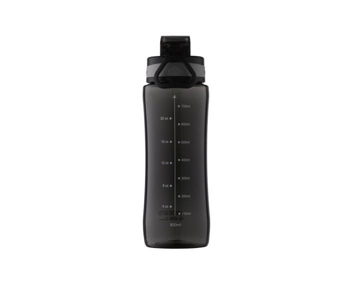 Бутылка для воды, 800 мл, пластик, черный ARDESTO Purity