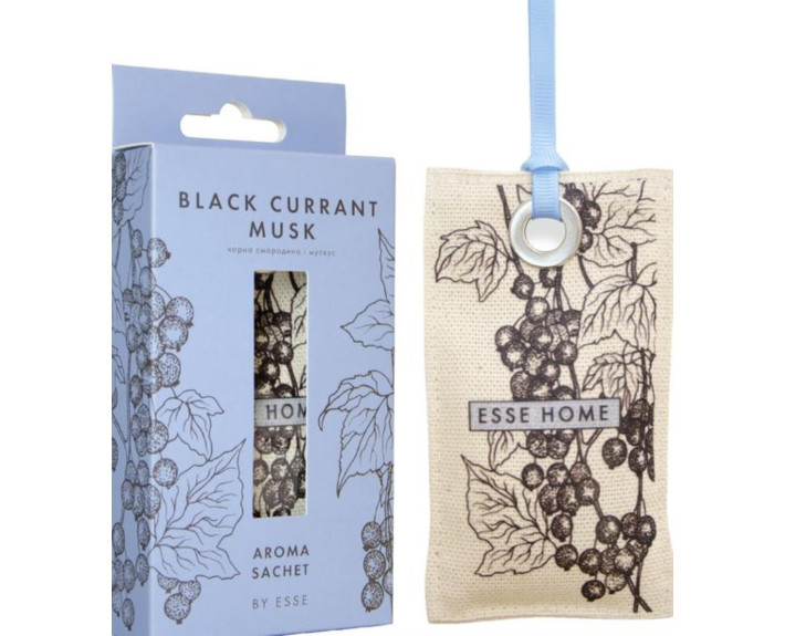 Саше ароматичне Black currant Musk ESSE 20 г
