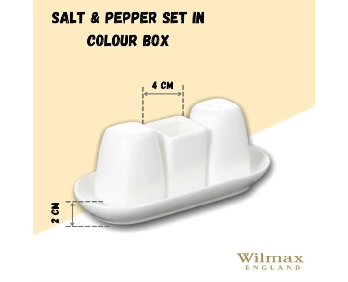 Набор соль&перец 4 предмета Wilmax