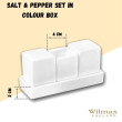 Набір сіль&перець 4 предмети Color Wilmax