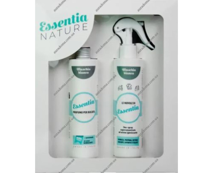 Набор (Парфюмы: для уборки + для стирки) WHITE MUSK 2*250 мл, ТМ Essentia