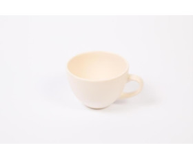 Чашка для чаю KERA 9 см, FN048009F, кремова, кераміка, Туреччина