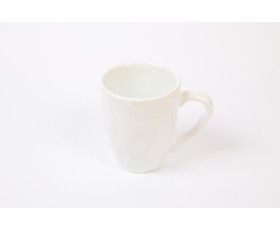 Чашка для чаю BULUT 9 см, KP101009F, біла, кераміка, Туреччина