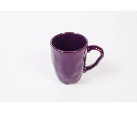 Чашка для чаю BULUT 9 см, KP101009F, вишнева, кераміка, Туреччина