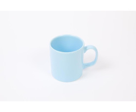Чашка для чаю CYLINDRICAL PLATIN 10 см, KP200010F, блакитн, кераміка, Туреччина